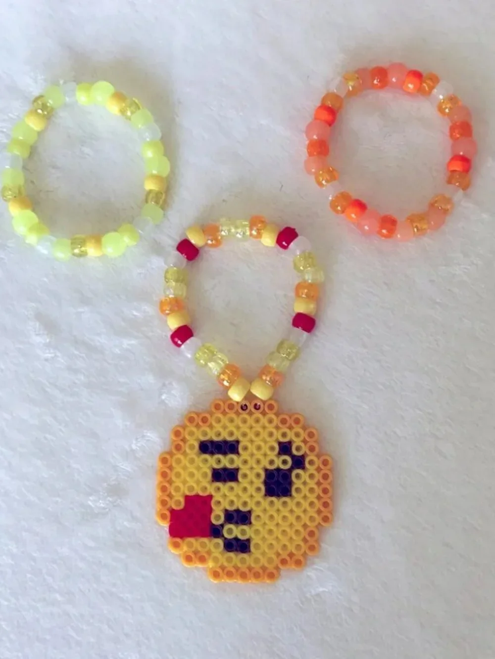 3 Custom Kandi Bracelet Set (3 Pack) – Personalized Rave Festival Jewelry